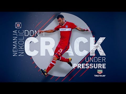 Nikolic golden addition for Fire | Don't Crack Under Pressure pres. by TAG Heuer