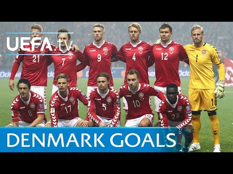 Denmark&#39;s top five European Qualifiers goals