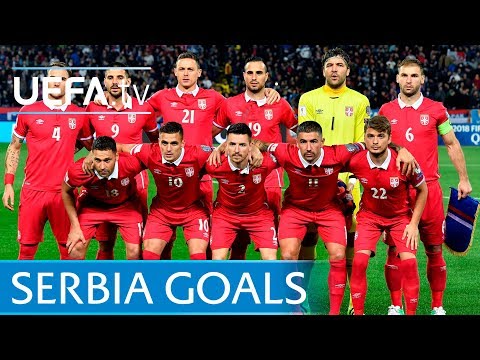 Serbia&#39;s top five European Qualifiers goals