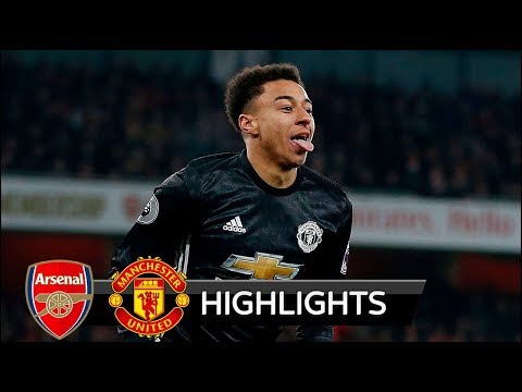 Arsenal vs Manchester United 1-3 - All Goals & Extended Highlights - Premier League 02/12/2017 HD