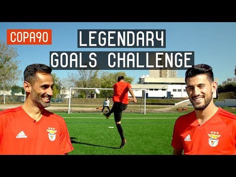 Benfica Legendary Goals Challenge ft Jonas & Pizzi | European Nights
