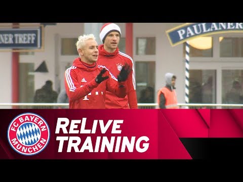 FC Bayern Training after Paris St. Germain | ReLive