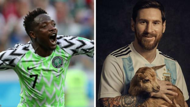 World Cup 2018: Nigeria's Ahmed Musa challenges Lionel Messi as Argentina hero
