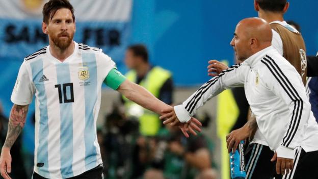 World Cup 2018: Lionel Messi not dictating Argentina tactics, says Jorge Sampaoli