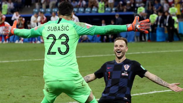 World Cup 2018: Croatia beat hosts Russia 4-3 on penalties to reach semi-final