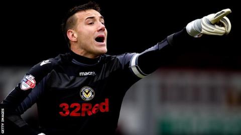 Lenny Pidgeley: Goalkeeper angry after illness is revealed by former club