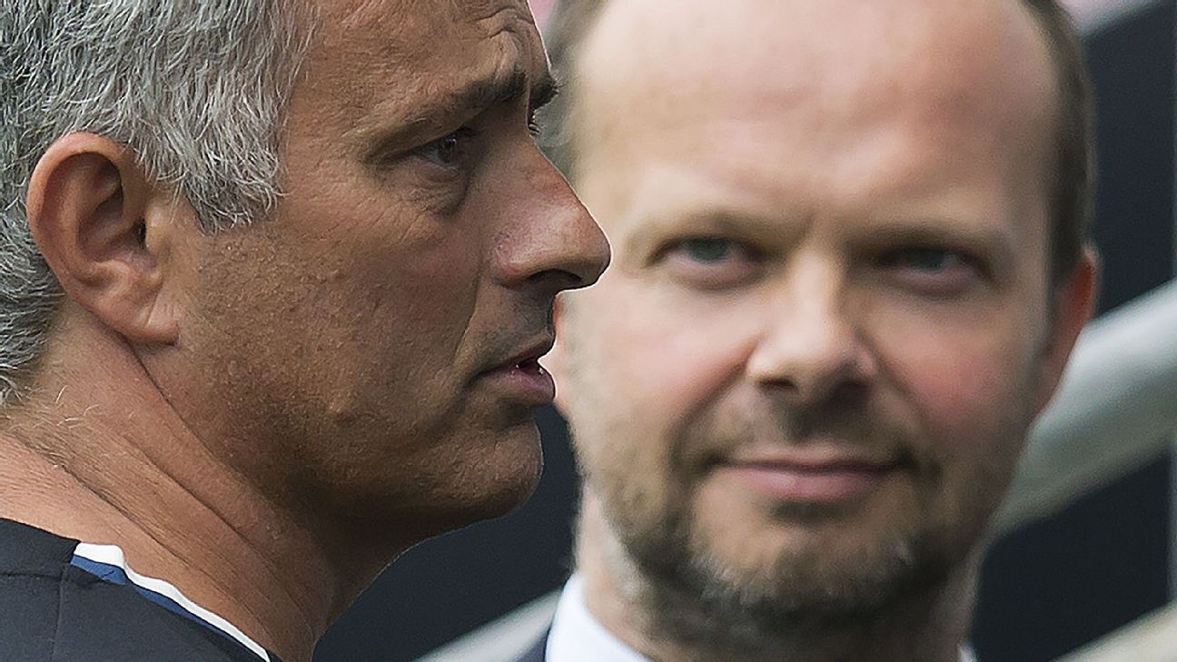 Manchester United boss Jose Mourinho given vote of confidence by Ed Woodward
