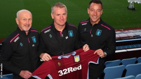 John Terry: Dean Smith 'flattered' Aston Villa assistant wants to learn from him
