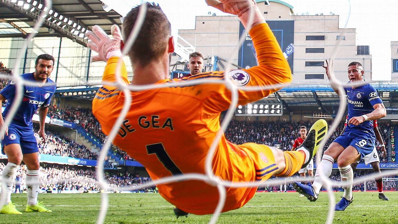 Last-gasp Ross Barkley strike saves point for Chelsea against Manchester United