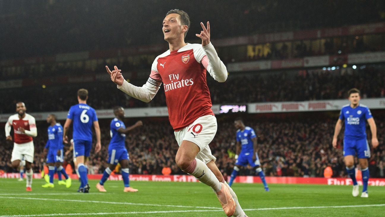 Arsenal, Mesut Ozil make statement in comeback win, but Unai Emery wants more