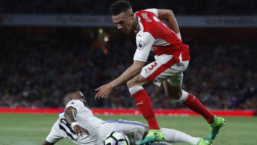Liverpool Eyeing Summer Move for Arsenal Left-Back Kieran Gibbs