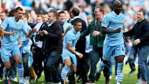 Mario Balotelli Takes Trip Down Memory Lane on Twitter for Man City's Title Win