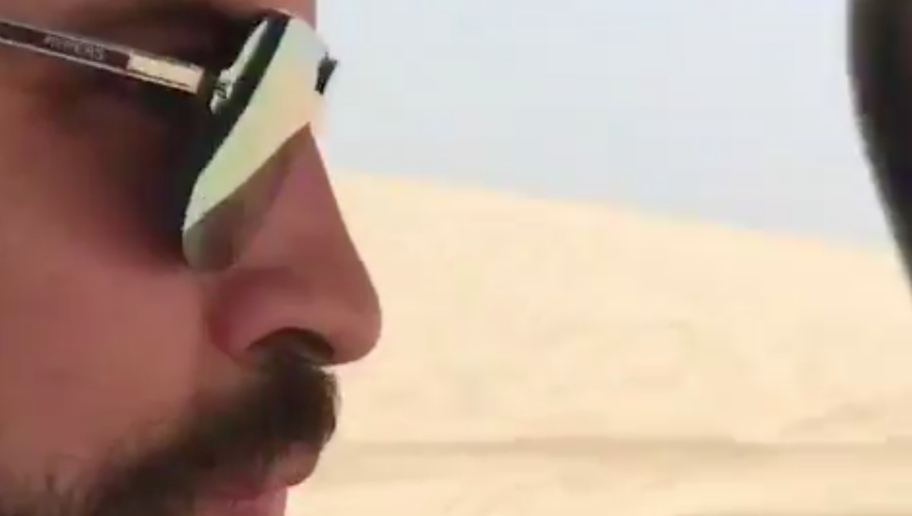 VIDEO: Barca Defender Gerard Pique Flips Dune Buggy While on Holiday in Qatar
