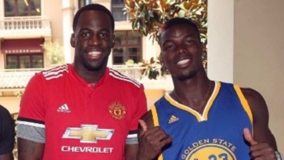 PHOTOS: NBA Star Draymond Green Poses With Barcelona Jersey Just Days After Wearing Man Utd Shirt