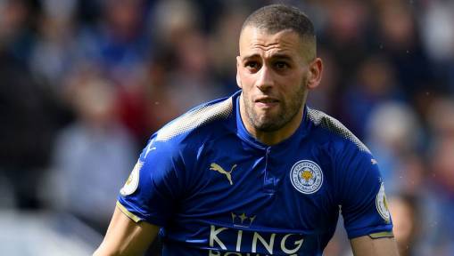 Leicester City's Islam Slimani Fearful of the Foxes Pricing Him Out of a Move This Summer