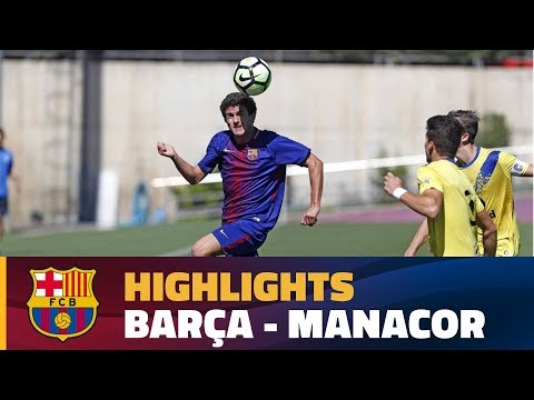 [HIGHLIGHTS] (Divisió d'Honor): Juvenil A - Manacor (2-0)