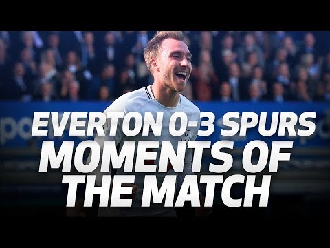 MOMENTS OF THE MATCH: Everton 0-3 Spurs