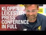Carabao Cup team news and Lallana latest | Jürgen Klopp's Leicester City press conference in full