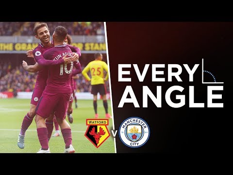 AMAZING SOLO AGUERO GOAL! | EVERY ANGLE: AGUERO v Watford | Watford 0-6 City