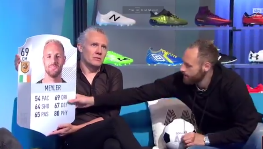 VIDEO: Hull City Star & Gamer David Meyler Is Hilarious & Inconsolable After Downgraded FIFA 18 Card