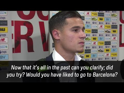Coutinho on his failed move to Barcelona