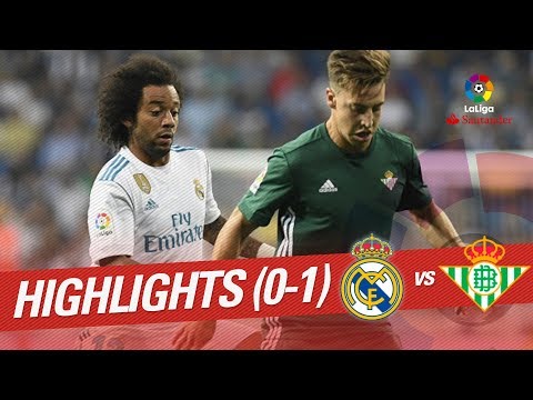 Resumen de Real Madrid vs Real Betis (0-1)