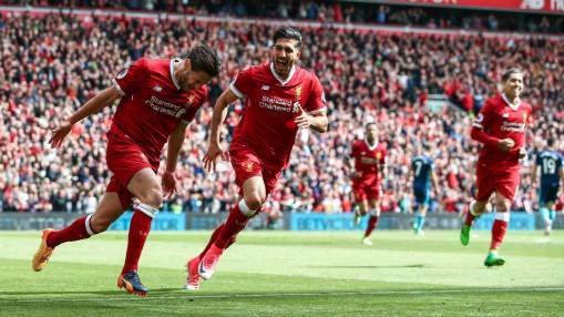 Liverpool's Adam Lallana running as thigh injury recovery continues
