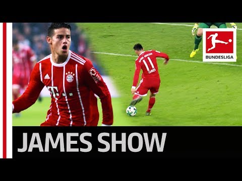 James Rodriguez Scores His First Goal for Bayern - Welcome to the Bundesliga