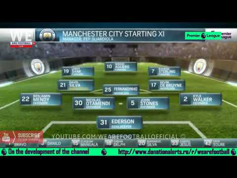 MANCHESTER CITY Vs CRYSTAL PALACE | KICKOFF LIVE | Sane, Aguero & Jesus