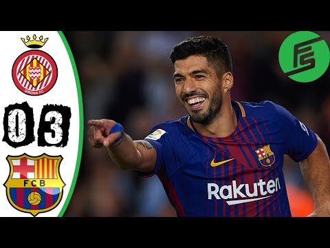 Girona vs Barcelona 0-3 - Highlights & Goals - 23 September 2017