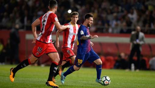Girona Defender Maffeo Reveals What Messi Said to Him After Clash & Why He Didn't Ask to Swap Shirts