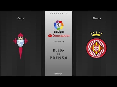Rueda de prensa Celta vs Girona