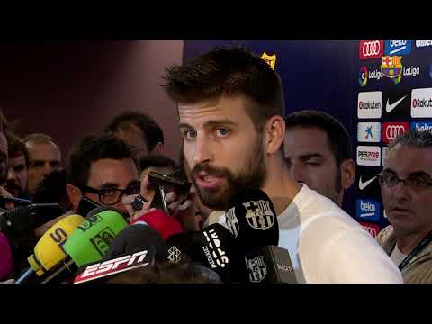 Gerard Piqué: "It was the most difficult match I played"