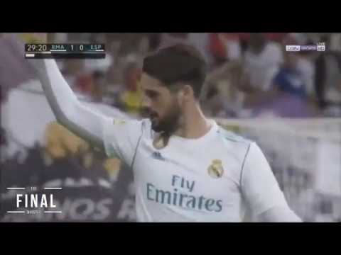 Isco goal vs Espanyol - 1/10/17