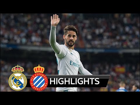 Real Madrid vs Espanyol 2-0 - All Goals & Extended Highlights - 01/10/2017 HD