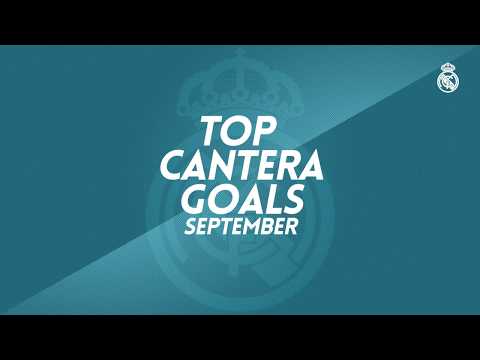 BEST GOALS scored by Real Madrid's academy players in September!