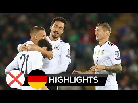 Northern Ireland vs Germany 1-3 - All Goals & Extended Highlights - 05/10/2017 HD
