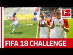 Koo, Ji & Co. - EA SPORTS FIFA 18 Bundesliga Free Kick Challenge - FC Augsburg