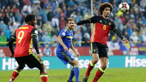 Man United's Marouane Fellaini set to miss 'a couple of weeks' - Belgian FA