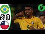 Brazil vs Chile 3-0 - Highlights & Goals - 10 October 2017