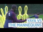 YAYA VS THE MANNEQUINS | Man City Training