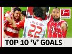 Van Nistelrooy, Vidal & More! - Top 10 Goals - Players With "V"