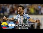Ecuador vs Argentina 1-3 - All Goals & Extended Highlights - World Cup Qualifiers 10/10/2017 HD