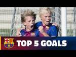 FCB Masia-Academy: Top 5 goals 7-8 October
