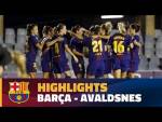[HIGHLIGHTS] FUTBOL FEM (UEFA Women’s Champions): FC Barcelona - Avaldsnes (2-0)