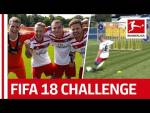 Holtby, Müller & Co. - EA SPORTS FIFA 18 Bundesliga Free Kick Challenge - Hamburger SV