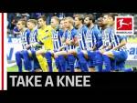 Hertha Berlin Show Solidarity with the #TakeAKnee Movement