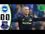 Brighton & Hove Albion vs Everton 1-1 - Highlights & Goals - 15 October 2017