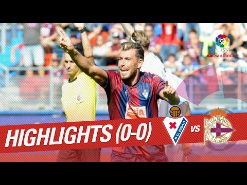 Resumen de SD Eibar vs RC Deportivo (0-0)