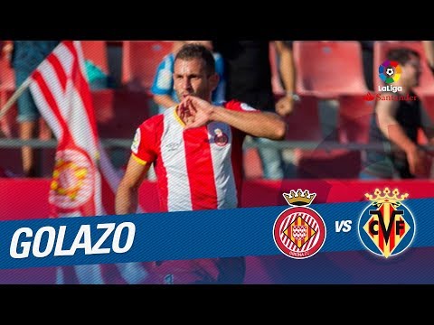 Golazo de Stuani (1-2) Girona FC vs Villarreal CF (1-2)
